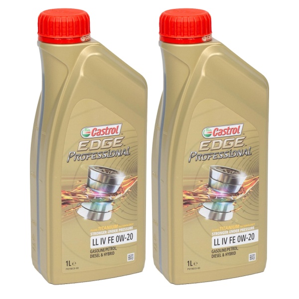 Set 2 Buc Ulei Motor Castrol Edge Professional LL IV FE 0W-20 1L